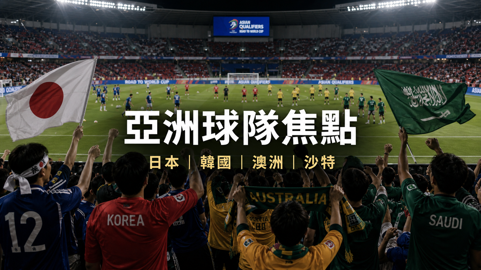 亞洲球隊焦點:香港球迷追日本、韓國、澳洲與沙特要看甚麼