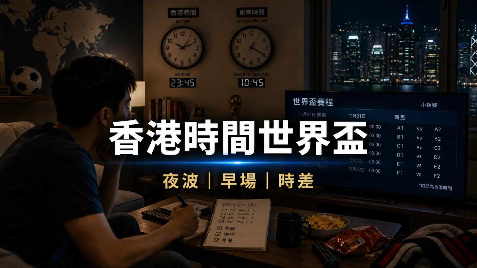 香港時間追世界盃文章封面