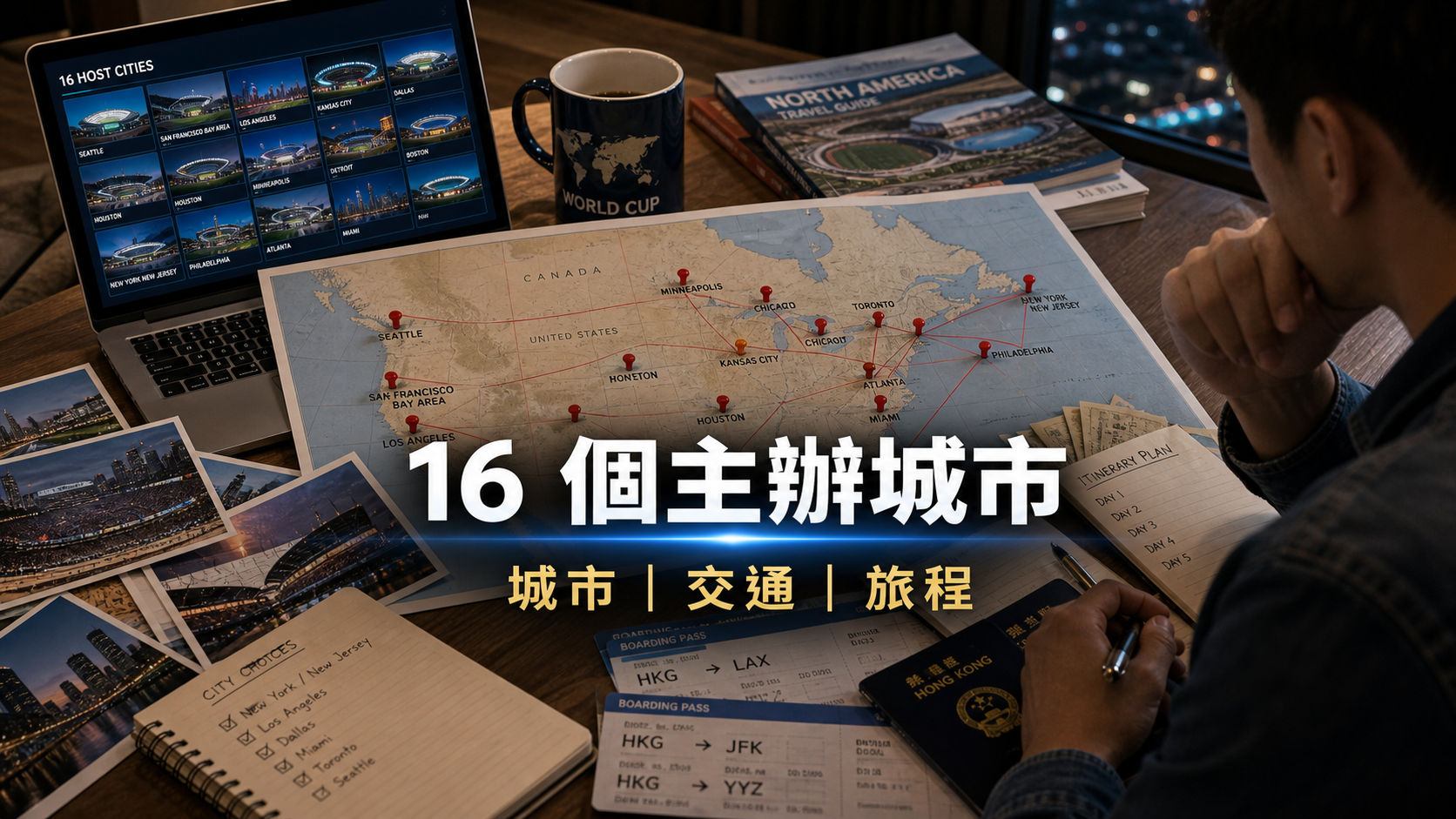16 個主辦城市怎麼選:香港旅客看世界盃不只看球隊