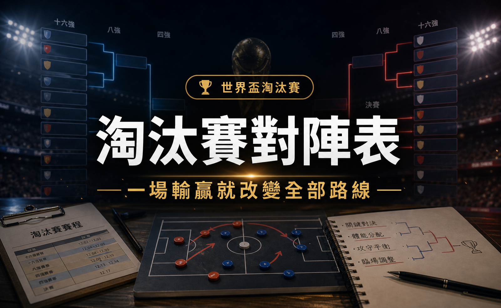 淘汰賽對陣表為何是香港搜尋高峰:一場輸贏就改變全部路線