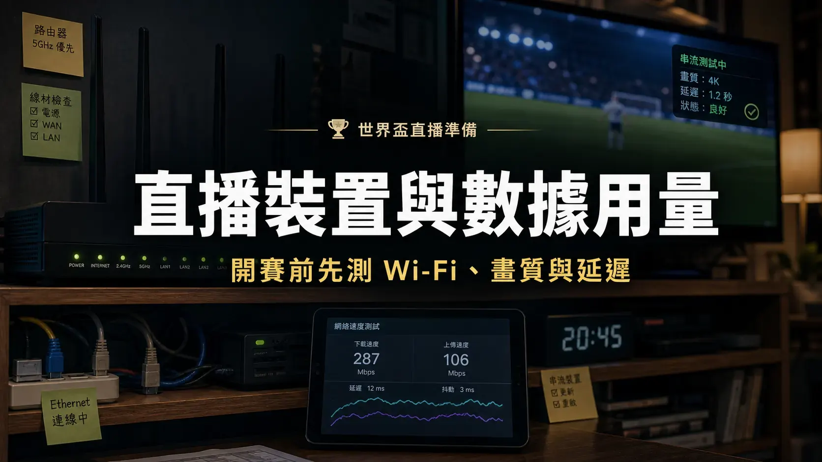 世界盃直播裝置與數據用量：香港讀者開賽前要先準備
