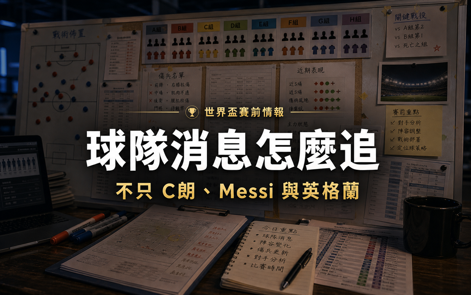 球隊消息怎麼追:香港熱門搜尋不只 C朗、Messi 與英格蘭