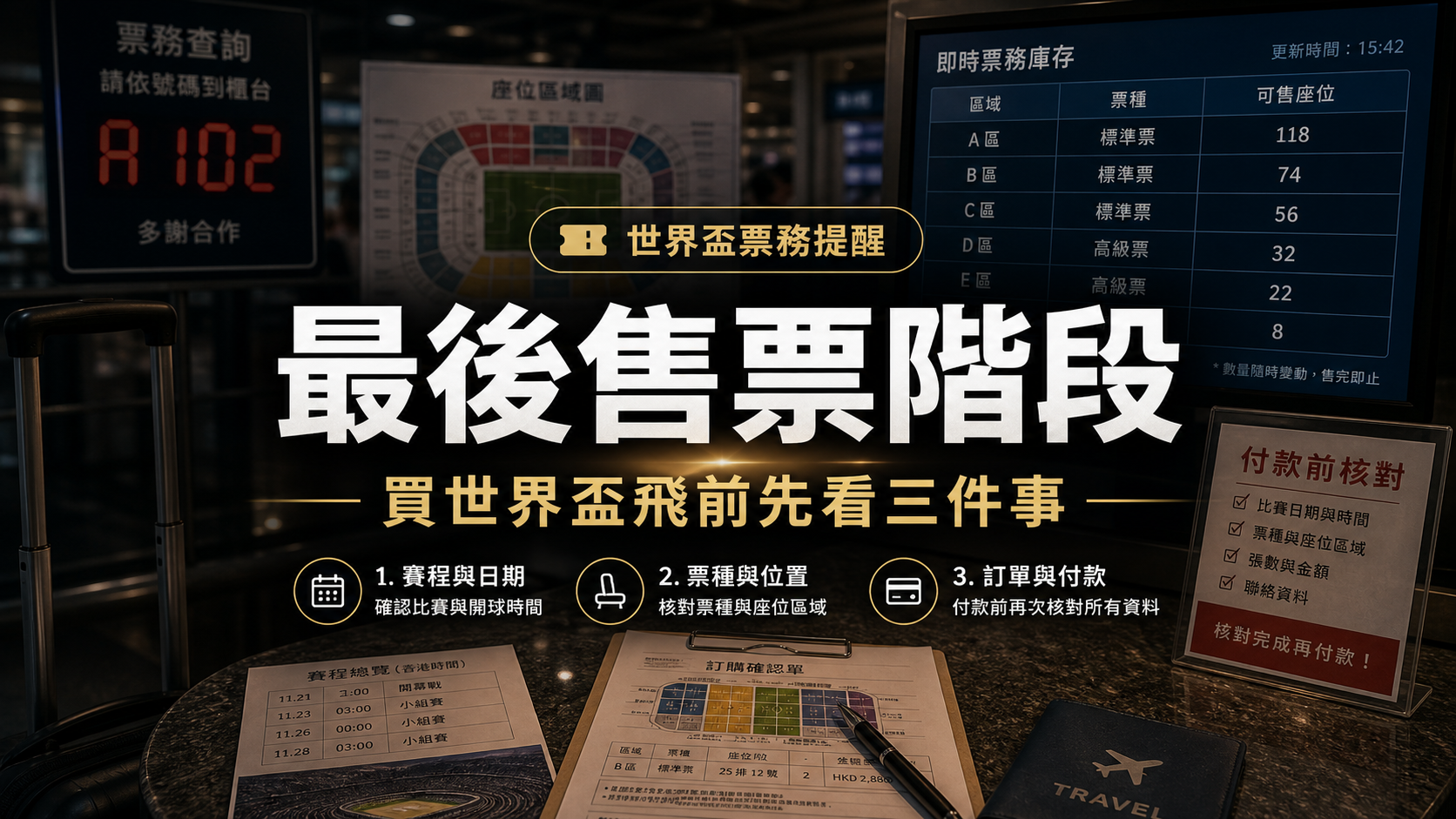 最後售票階段怎麼理解:香港球迷買世界盃飛前要先看三件事