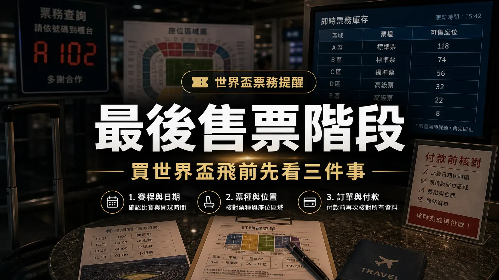 世界盃最後售票階段文章封面