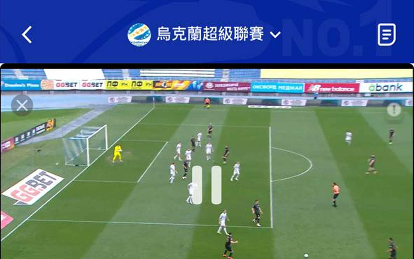 FB 體育入口導覽真實畫面
