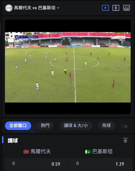 FB 體育手機直播賽事影片與即時比分畫面